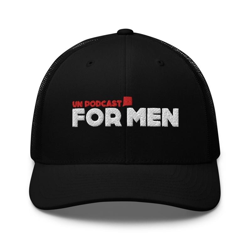 Gorra un podcast for men.